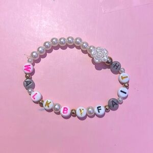 Walk by faith bracelet !